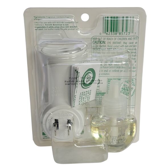 Air Wick Essential Oils Plug In Warmer Lot of 2 Fresh Linen Home Fragrance - Picture 3 of 3